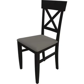 Jídelní židle Jídelní židle MOVILE 39 - wenge / šedá ekokůže