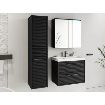 Koupelnový nábytek Sestava do koupelny CRESSON 1 - černý grafit