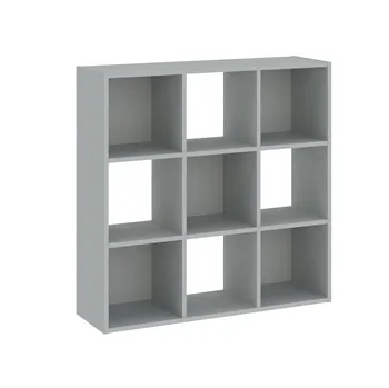 regál Policový regál LAMPASES 4 - šedý