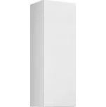 Závěsná skříň ASHTON 90 - lesklá bílá
