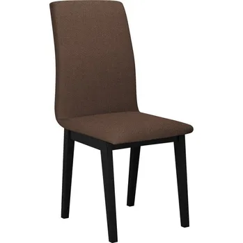 Čalouněná židle do kuchyně ADKINS 1 - černá / hnědá 2