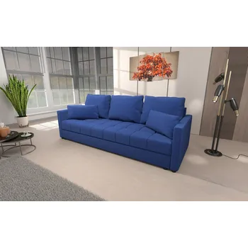 Pohovka Trojmístná rozkládací pohovka KLAVERA 1 - modrá