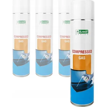 Čistící sada Stlačený vzduch D.Rect 600 ml 4 kusy