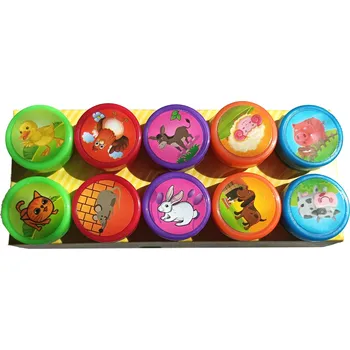 Dětské razítko BAREVNÉ RAZÍTKA PRO DĚTI 10 ks