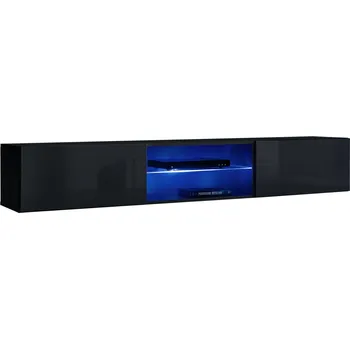 Televizní stolek Stolek pod TV RIONATA 3 - černý