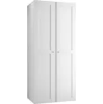 Úzká skříň do předsíně 74 cm MALIA - bílá