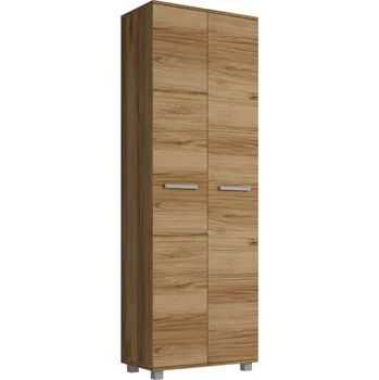 Šatní skříň Předsíňová skříň 68 cm se šatní tyčí ANDOVER - dub catania