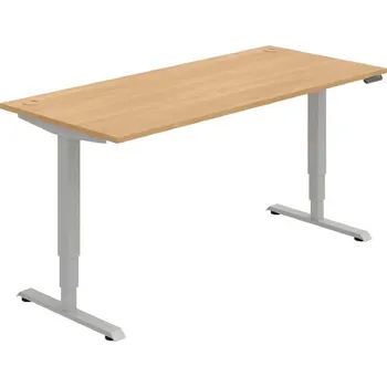 Kancelářský vozík HOBIS výškově stavitelný stůl MOTION RUN MSR 3M 1800, paměť.ovládání, dub + doprava zdarma