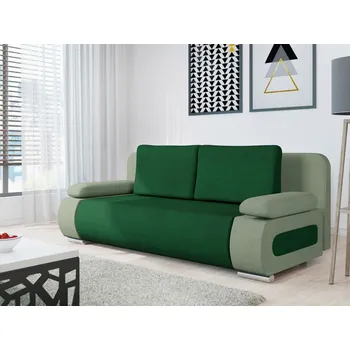 Pohovka Rozkládací pohovka LENKE - zelená / tmavá zelená