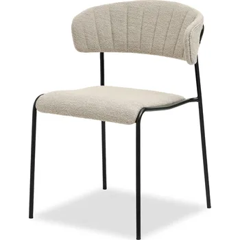 Jídelní židle Jídelní židle VEDRANA - béžová / černá