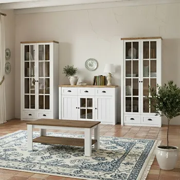 Obývací stěna Obývací stěna PROVENCE a | 4 díly | 310 cm + stolek 120x60 cm | andersen/lefkas