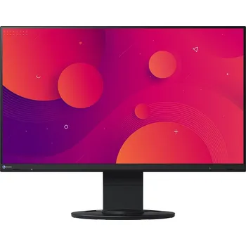 Monitor EIZO MT 24" EV2460-BK FlexScan, IPS, 1920x1080, 250nit, 1000:1 5ms, DisplayPort, DVI-D, HDMI, D-sub, USB, Repro, Černý