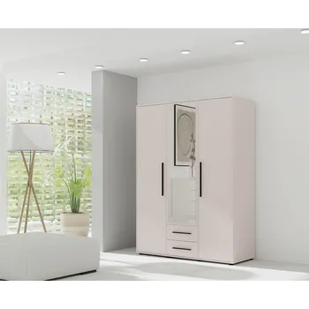 Šatní skříň Kombinovaná šatní skříň 150 cm ANDELINA - kašmír