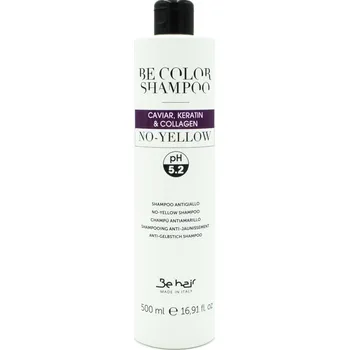 Šampon Be Color No Yellow Šampon pro blond, zesvětlené a šedivé vlasy 500 ml