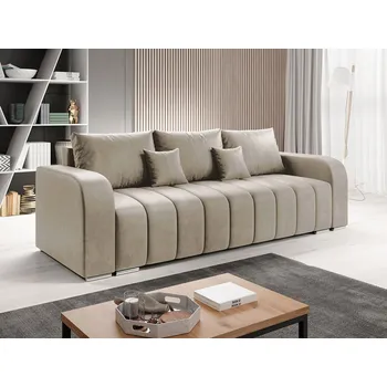 Pohovka Třímístná pohovka na každodenní spaní ROSALINE - béžová