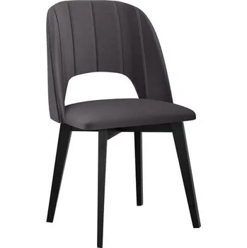 Jídelní židle Židle k jídelnímu stolu AFTON 8 - černá / antracitová