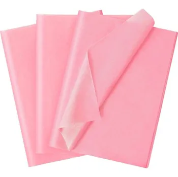 Balící papír Hedvábný balicí papír 40ks 17g/50x70cm, tm. růžový