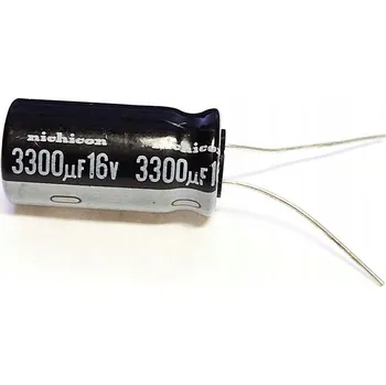 Kondenzátor Elektrolytický kondenzátor 5 kusů 3300uF 16V Xbox Classic