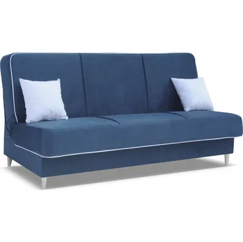 Pohovka Rozkládací pohovka STEFANIA s úložným prostorem - tmavě modrá