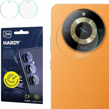 Pouzdro na mobilní telefon 4x Hybridní Sklo na objektiv fotoaparátu pro Realme Narzo 60 5G 3mk Hardy Fusion Lens