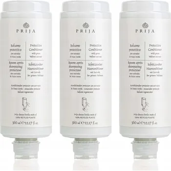 Přírodní kondicionér na vlasy s extraktem z ořechu, náplň do dávkovače 3x360 ml