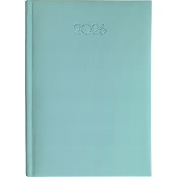 Kalendář Knižkový kalendář 2026 A5 FunnyCase modrý