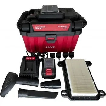 Vysavač 20v aq-one přenosný vysavač, suchý a mokrý 100-200w -10L-HEPA, 4AH, BMC