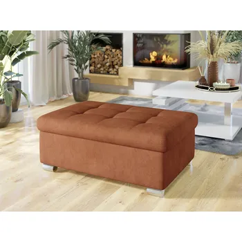 Taburet Taburetka do obýváku NELLI 2 - hnědá 3