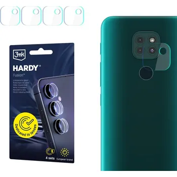 Pouzdro na mobilní telefon 4x Hybridní Sklo na objektiv fotoaparátu pro Lenovo K12 Note - 3mk Hardy Fusion Lens