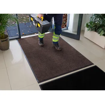 Rohožka Čisticí rohožka, vstupní rohož do objektů, pratelná | Iron Horse 115x175 KLEEN-TEX