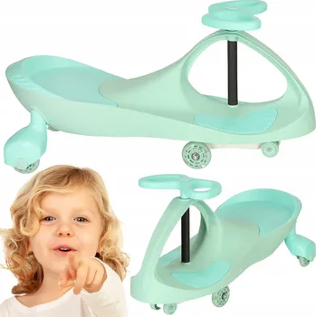 Dětské vozidlo Dětská Odrážedlo Ikonka gravitačními LED kolečky