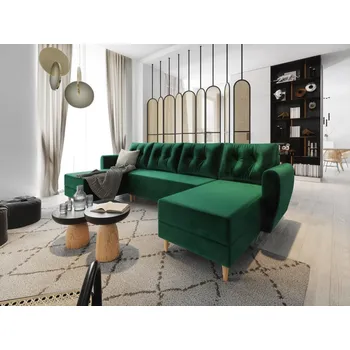 Sedací souprava Sedací souprava do U PIVEK - zelená