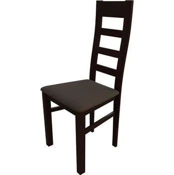 Jídelní židle Kuchyňská židle MOVILE 25 - ořech / tmavá hnědá 1