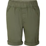 Dětské bavlněné kraťasy 4 - stretch ALPINE PRO NOKO zelená 152-158