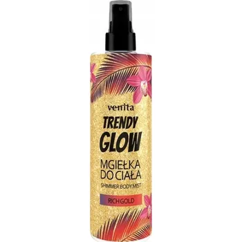 Tělový sprej VENITA TRENDY GLOW ROZJASŇUJÍCÍ TĚLOVÝ SPREJ - PEARL GOLD (PERLOVĚ ZLATÁ)