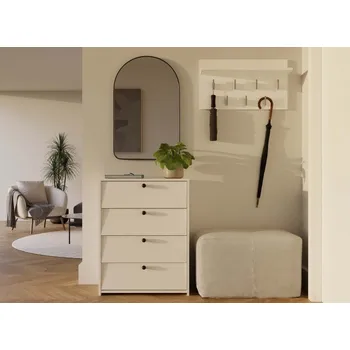 Botník Botník s výklopnými dvířky ZAYAN - bílý