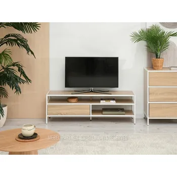 Televizní stolek Televizní stolek MAIRA - dub sonoma / bílý