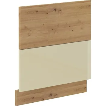 Kuchyňská skříňka Dvířka pro vestavnou myčku ADARA - 60x57 cm, krémová / dub artisan