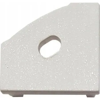 LED lišta Záslepka pro profil miniLUX úhlová bílá LEVÁ - 1 Ks