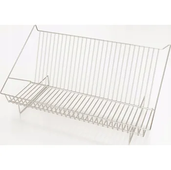 Odkapávač na nádobí METPOL - Odkapávač na nádobí do kuchyňské skříňky 60 cm - bílý - šířka 55 cm