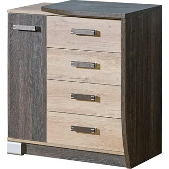 Komoda Kombinovaná komoda BENSON - dub canyon / arusha, pravá