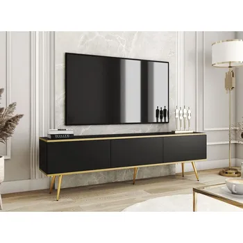 Televizní stolek Televizní stolek RUBEN 1 - černý