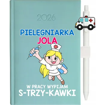 Obraz Knižkový kalendář 2026 A5 FunnyCase modrý