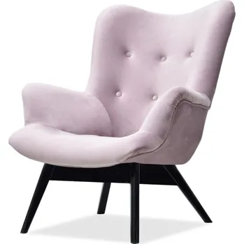 Křeslo Křeslo ušák AMRO - liliové / černé