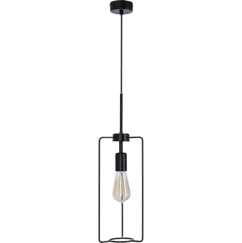 Industriální závěsné osvětlení CORD - 1xE27, 40W, černé