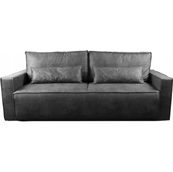 Pohovka Trojmístná sedačka SELMA - tmavě šedá 5