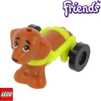 Stavebnice LEGO LEGO® Zvířátka LEGO Pejsek na vozíčku 100559pb01c02
