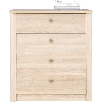 Komoda Nízká komoda se šuplíky FRIDLEY - dub sonoma