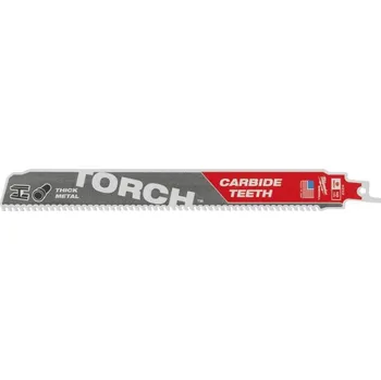 Pilový plátek MILWAUKEE PILOVÝ LIST NA KOV S KARBIDOVÝMI ZUBY TCT TORCH 230MM X 8 TPI - 5 KS