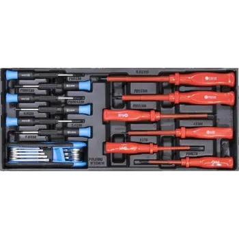 Šroubovák Šroubováky, klíče, šroubováky na jemnou mechaniku GI 1/3, 20-dílná sada